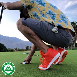 Golfkicks ゴルフトラクションキット スニーカー用 DIYゴルフスパイク付き あらゆる靴にゴルフクリートを追加 20個入り グレイ