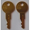 Replacement 2-Keys Cut to Key Code C17A for All-Lock utility