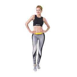 GIPARA FITNESS Women's Sports Bra "I am Recycled" Size XS-L, Fabric Blend of 87% Polyester and 13% Polyamide, black