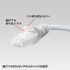 Sanwa Supply LA-Y5TS-15 Claw Resistant CAT5eLAN Cable, 32.1 ft (15