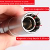 Augeny 16mm Magnetic Spark Plug Socket, 360 Degree Swivel Drive