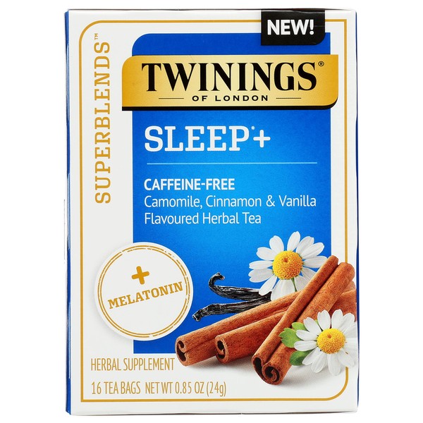 Twining Tea Tea Superblend Sleep, 16 Count (Pack Of 6)