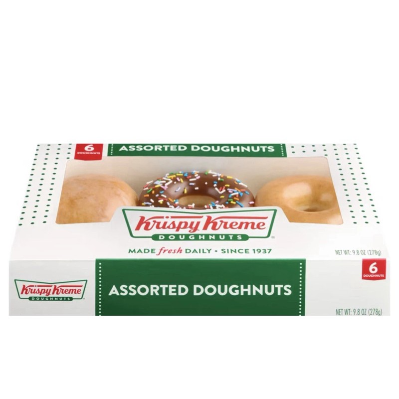 Krispy Kreme Donuts - Mixed Or Original Glazed Doughnuts 6