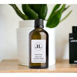 Scented Plug In Refill Over 60 Scents - Vegan/Natural/Cruelty Free (Oud Wood)