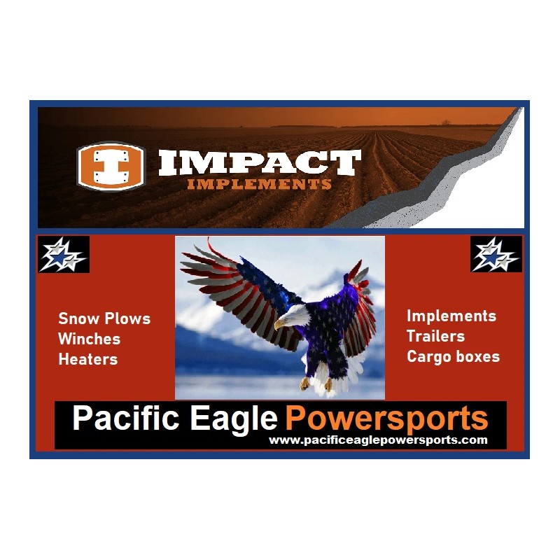 Impact Implements Three-Point Adapter to Sleeve Hitch for Cat-0 Tractors