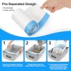 60 Pack Cat Litter Liners with Drawstring, Heavy-Duty for M4