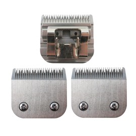 Gxcdizx 3 Pack 10# Dog Pet Grooming Clipper Replacement Blades Detachable Blade for Wahl KM2/ KM5/ KM10/ KM Cordless/Power Grip/SS-Pro/Stable Pro Plus/X-Block Dog Clippers