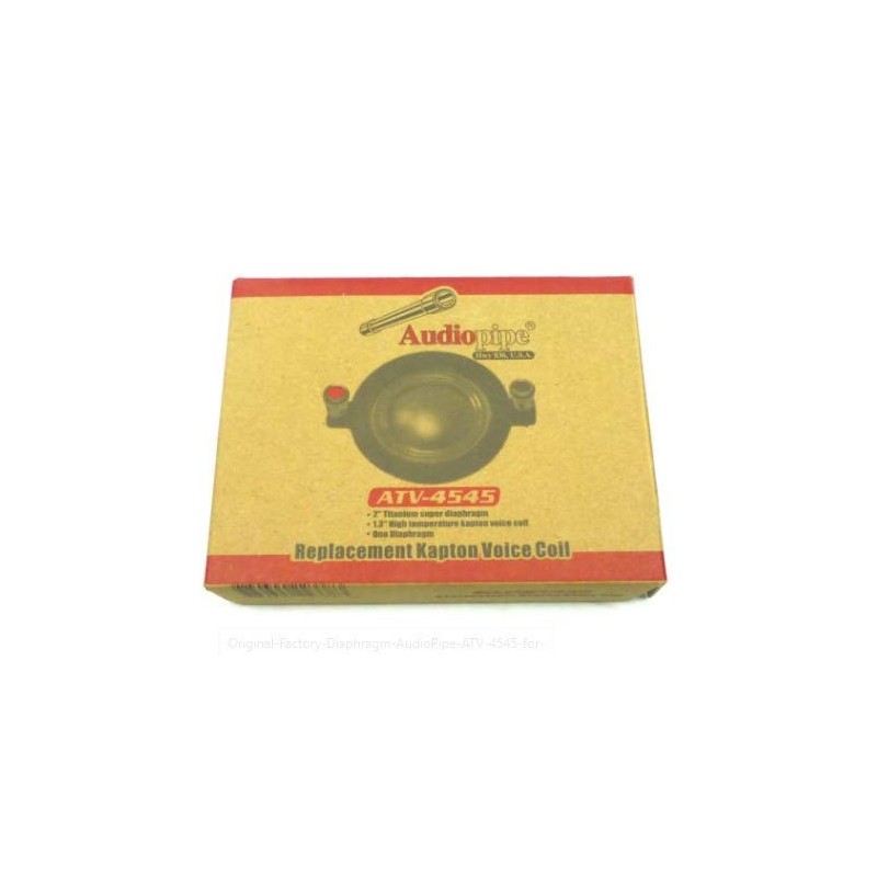 Original Factory Diaphragm AudioPipe ATV-4545 for APH-4545-CD Driver 8 ohms
