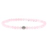 LAKADA Genuine Gemstone Bracelet with Faceted 4 mm Beads and