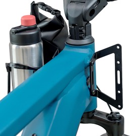 Fahrer Multi Adapter for Riese & Müller E-Bikes - Adapter for Four Accessories, Bottle Holder, Lock Holder, Stainless Steel