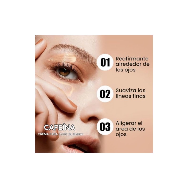 Contorno de Ojos en Stick con Retinol y Cafeína