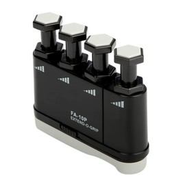 Flanger Finger Exerciser Hand Grip Trainer for Guitar and Piano Beginners, Adjustable Tension, with 2.5-6 Pound Intensity