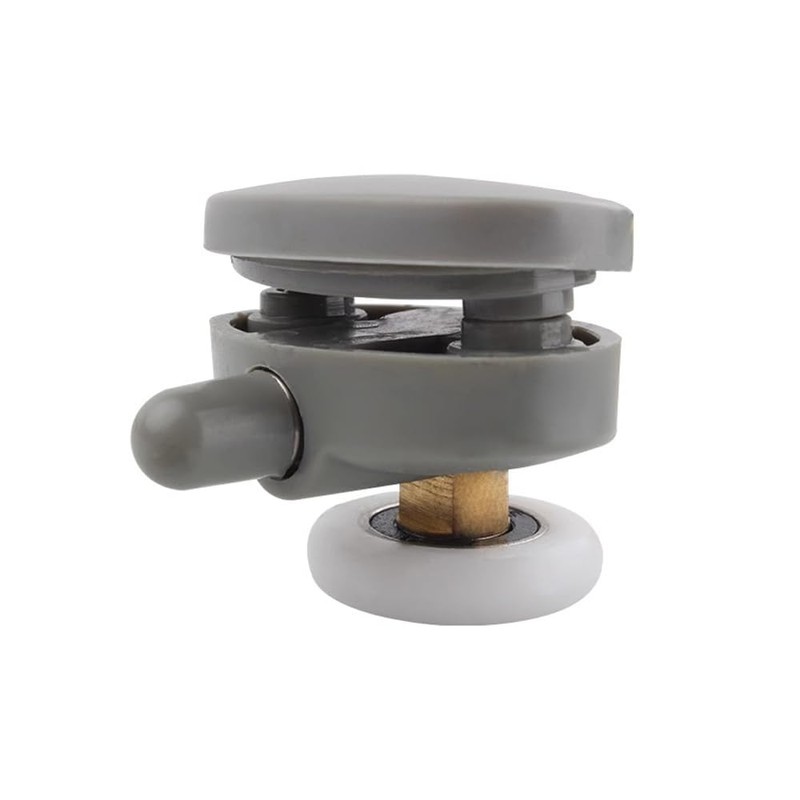 Cokritsm 4Pcs Shower Door Rollers, 23mm Sliding Shower Doors Rollers