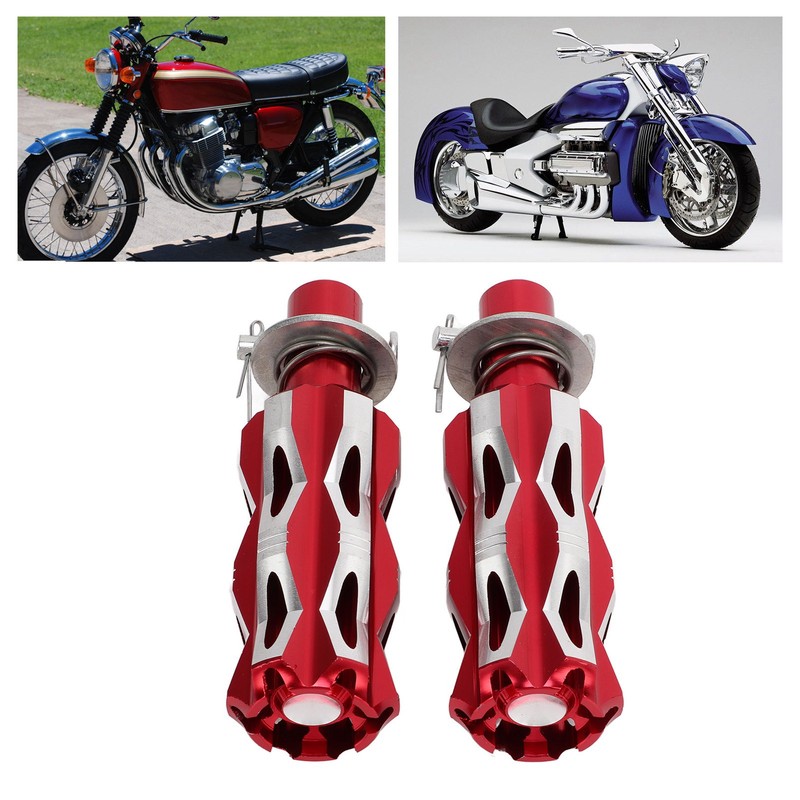 CNC Motorcycle Rear Foot Pegs Pedal Aluminum Alloy Rearset Footrests