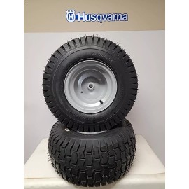 Husqvarna Set Of Two 18X8.50-8 Husqvarna 2 Ply Tire Wheel & Tire Husqvarna AYP + Others