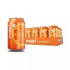 Poppi Orange Flavor, 12 oz, Pack of 12, Sparkling Prebiotic