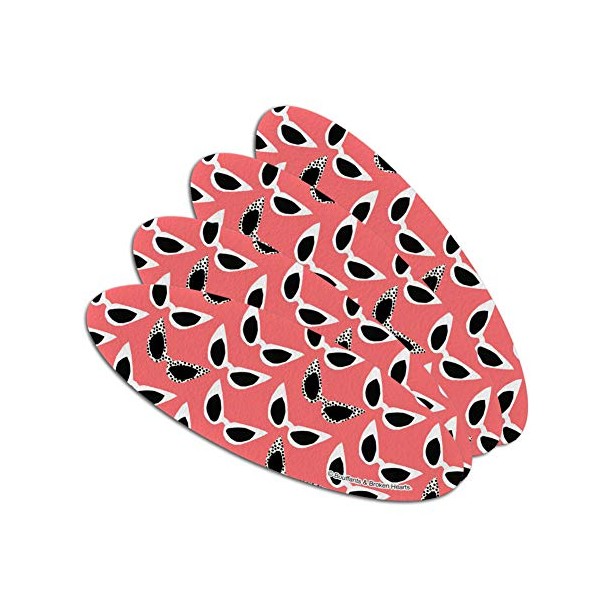 Cat Eye Glasses Sunglasses Double-Sided Oval Nail File Emery Board