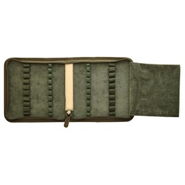 Esterbrook Canvas Collection - 20 Pen Zipper Case - Army Green
