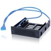 Plomevry 2 X USB 3.0 Front Panel with 3.5Inch Device/HDD