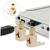 Tofficu Right Angle Banana Plug Clips 4pcs Speaker Connector for