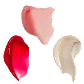 Summer Fridays Holiday Lip Butter Balm Set - Conditioning Vegan Lip Balm for Instant Moisture, Shine & Hydration - Includes Cherry, Sweet Mint & Pink Sugar (3 Count)