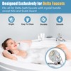 Faucet Handle Replacement for Delta Faucet RP2391 Clear Shower Knob