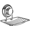 Gecko-Loc Rustproof Vacuum Suction Soap Dish Holder for Shower or