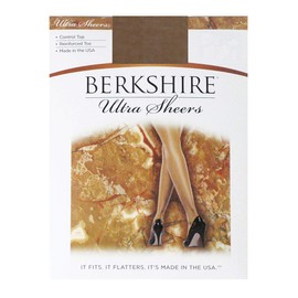 Berkshire Women's Ultra Sheer Control Top Pantyhose 4419 - Reinforced Toe, Utopia, 2
