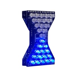ONEHPDIY Electronic Soldering Practice Kit LED Hourglass DIY Soldering Project Speed Adjustable