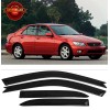 SDZ Out-Channel Window Visor Sun Vent Rain Wind Guard Shade