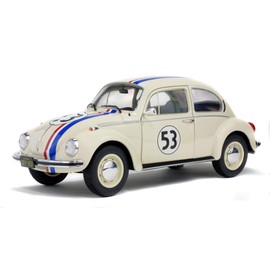 solido S1800505 1973 Volkswagen Beetle 1303 Racer 53" Die-Cast Model, 1:18 Scale