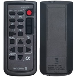 PerFascin RMT-DSLR2 Replacement Remote Control fit for Sony NEX Alpha SLT Digital Camera A6400 A9 A7RIII A7III A7RII A7SII A7II A7RM3 A7M3 A7RM2 A6500 A6300 A6000 A7SM2 A7M2 A7R A7S A7