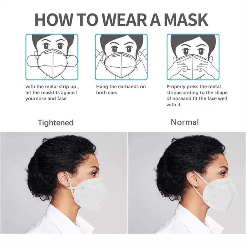 Fusion Vibes FFP2 Face Mask, FFP2/KN95 Face Masks, 5 Layer
