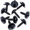 Rexka 10pcs Wheelhouse Liner Bumper Cover Splash Shield Screw for