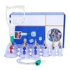 12 Cups Professional Chinese Cupping Set Silicone Vacuum Cupping Kit