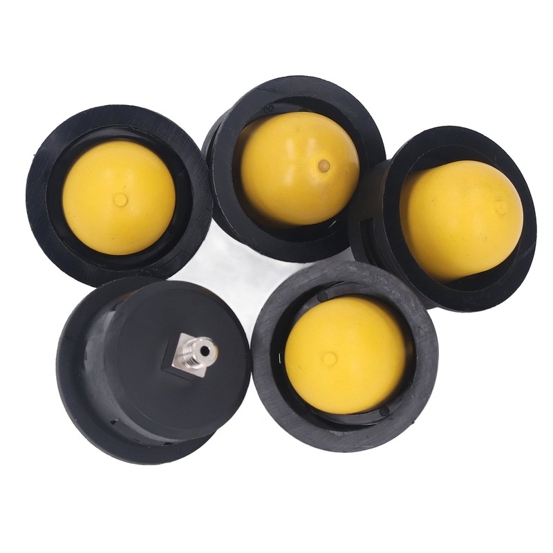 5Pcs Blower Carburetor Bottom Iron Primer Bulb for Fuxtec FX