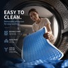 Dreamara Side Sleeper Pillow, Cooling Crescent Memory Foam Queen Pillow