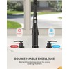 4 Holes Kitchen Faucet Matte Black, Commercial 3 Hole Kitchen