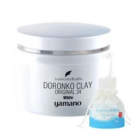 Mud Clay 24 Yamano Skin Pack Original (80 Sheets with Facial Towels) (White Dot)