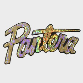 Bass Cat Boat Raised Emblem Decal | Pantera 7 3/4 x 4 1/2 Inch Gold