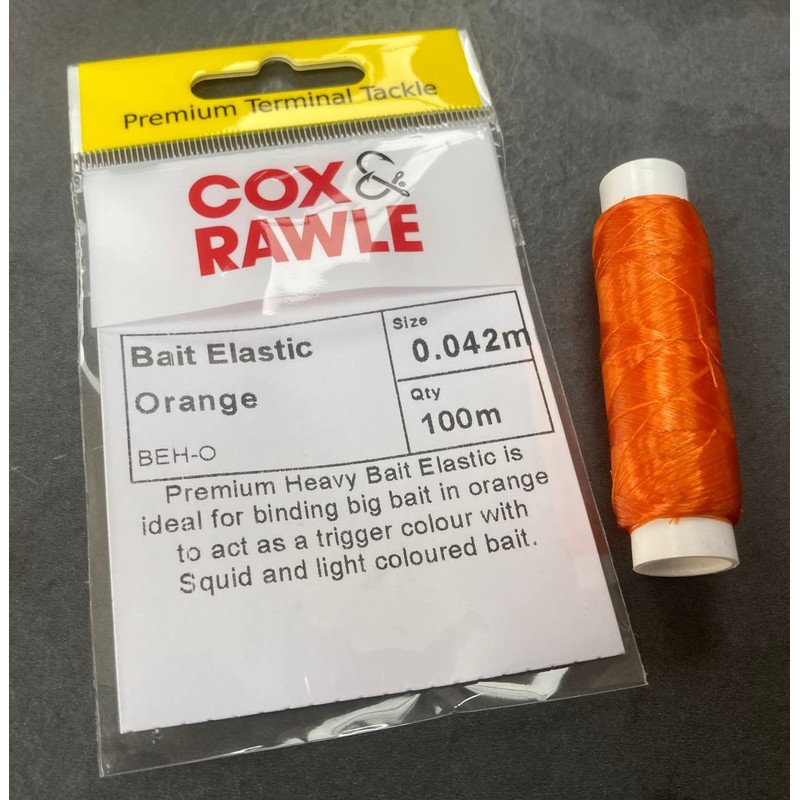 Cox & Rawle Premium Heavy Bait Fishing Elastic - Clear