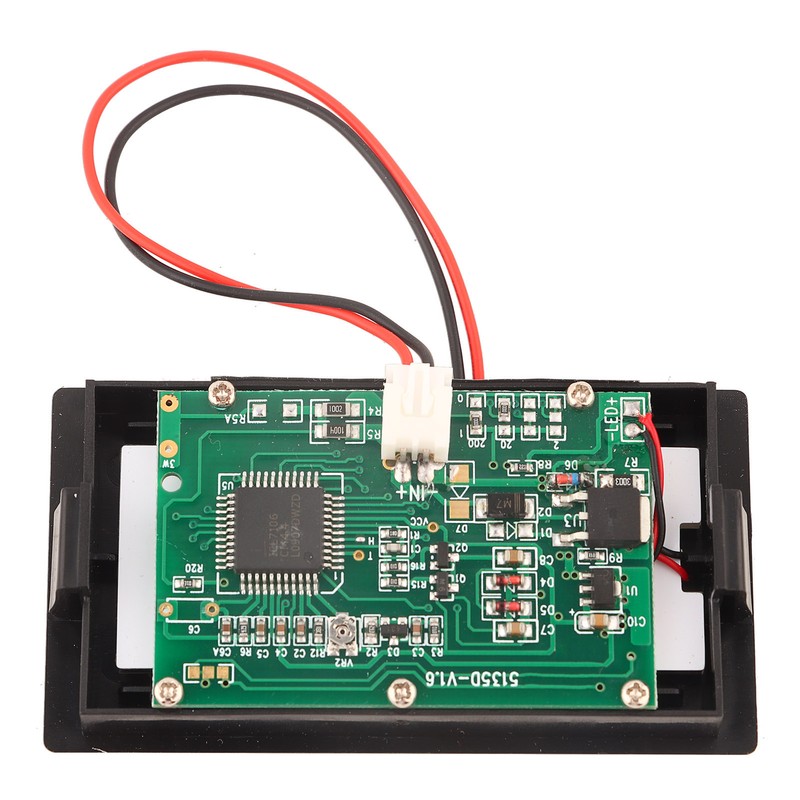 YB5135D LCD Digital Display Two Wire DC Voltage Meter Monitor