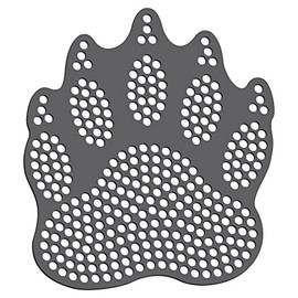 Rhinestone Genie Bear Paw 5" Magnetic Rhinestone Template(s), Black