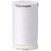 Gutermann White 500mtr/547yd Sew-All Polyester Thread, 5.5x3.5x3.5 cm