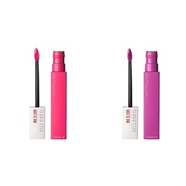 Maybelline Labial Liquido Matte Larga Duracion Superstay, Matte Ink 30 Romantic, 5 g  Labial Liquido Matte Larga Duracion Superstay, Matte Ink 35...  