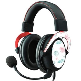MightySkins Skin Compatible with Kingston HyperX Cloud II Gaming Headset - Paper Flowers | Protective, Durable, and Unique Vinyl Decal wrap Cover | Easy to Apply, Remove | Made in The USA