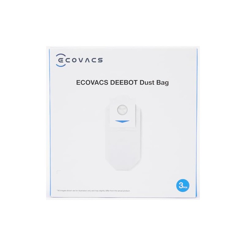ECOVACS Confezione da 3 Sacchetti antibatterici per DEEBOT N30 PRO