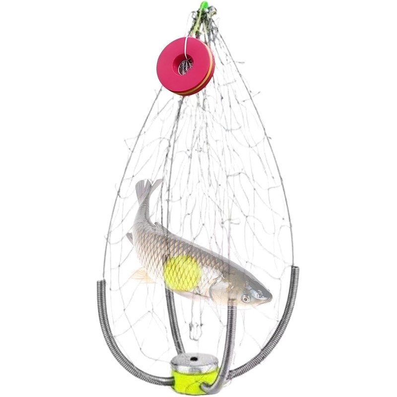 Trampa Plegable para Cangrejos – Jaula Portátil de Acero Inoxidable