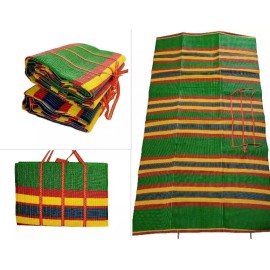 Unbranded Mat Plastic Woven Straw,  Beach Picnic Camping Sport, Individual Size: 70 X 36
