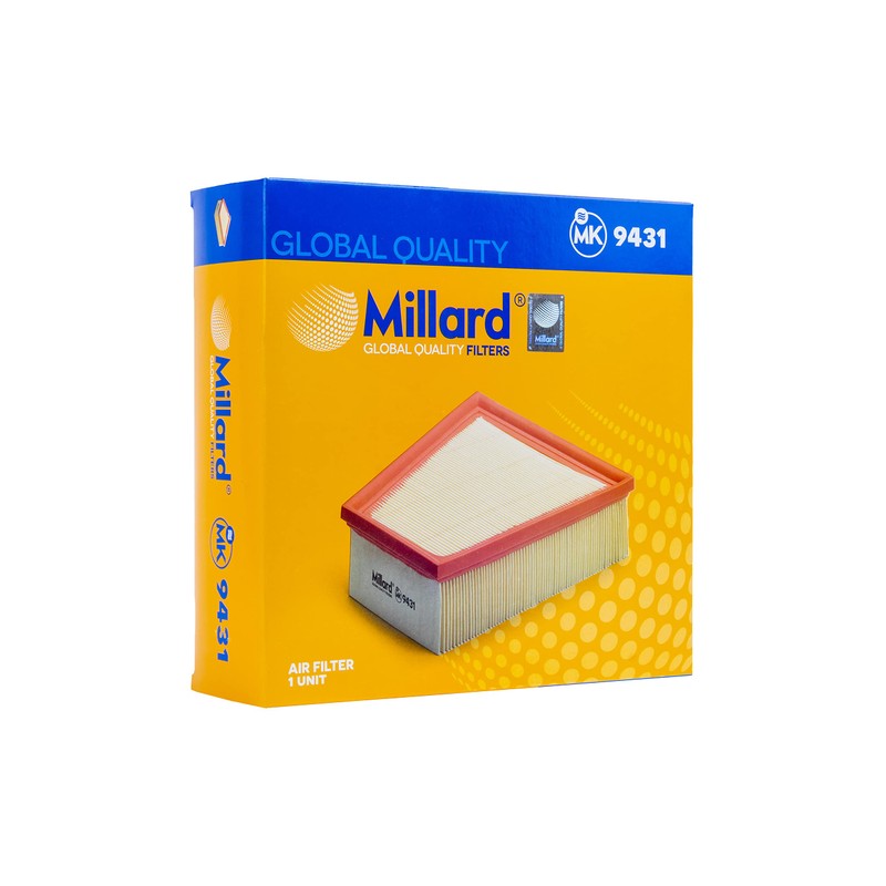 Millard Filters Millard MK9431 Car Air Filter 68 x 219